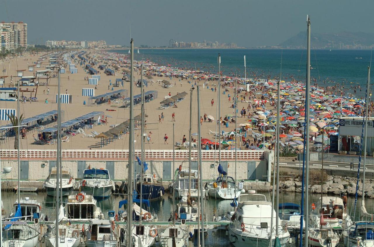 Aigua Blava Primera Linea - Alquiler Solo Familias Playa de Gandia 外观 照片