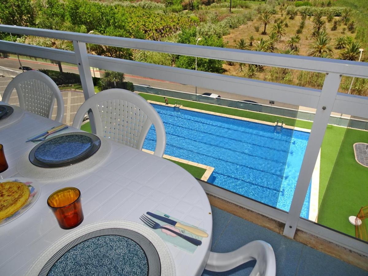 Aigua Blava Primera Linea - Alquiler Solo Familias Playa de Gandia 外观 照片